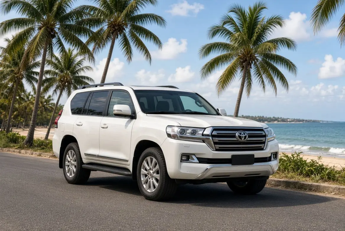 Toyota Land Cruiser Prado for rent in Accra Ghana — AccraDrive