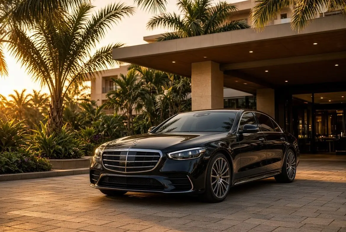 Mercedes Luxury for rent in Accra Ghana — AccraDrive