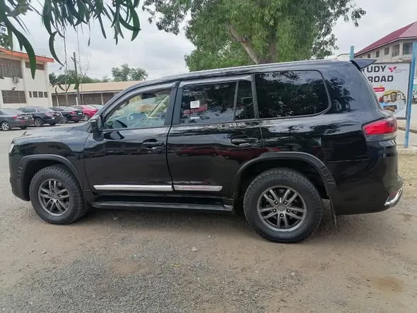 Ed Car Rental - black Toyota Land Cruiser