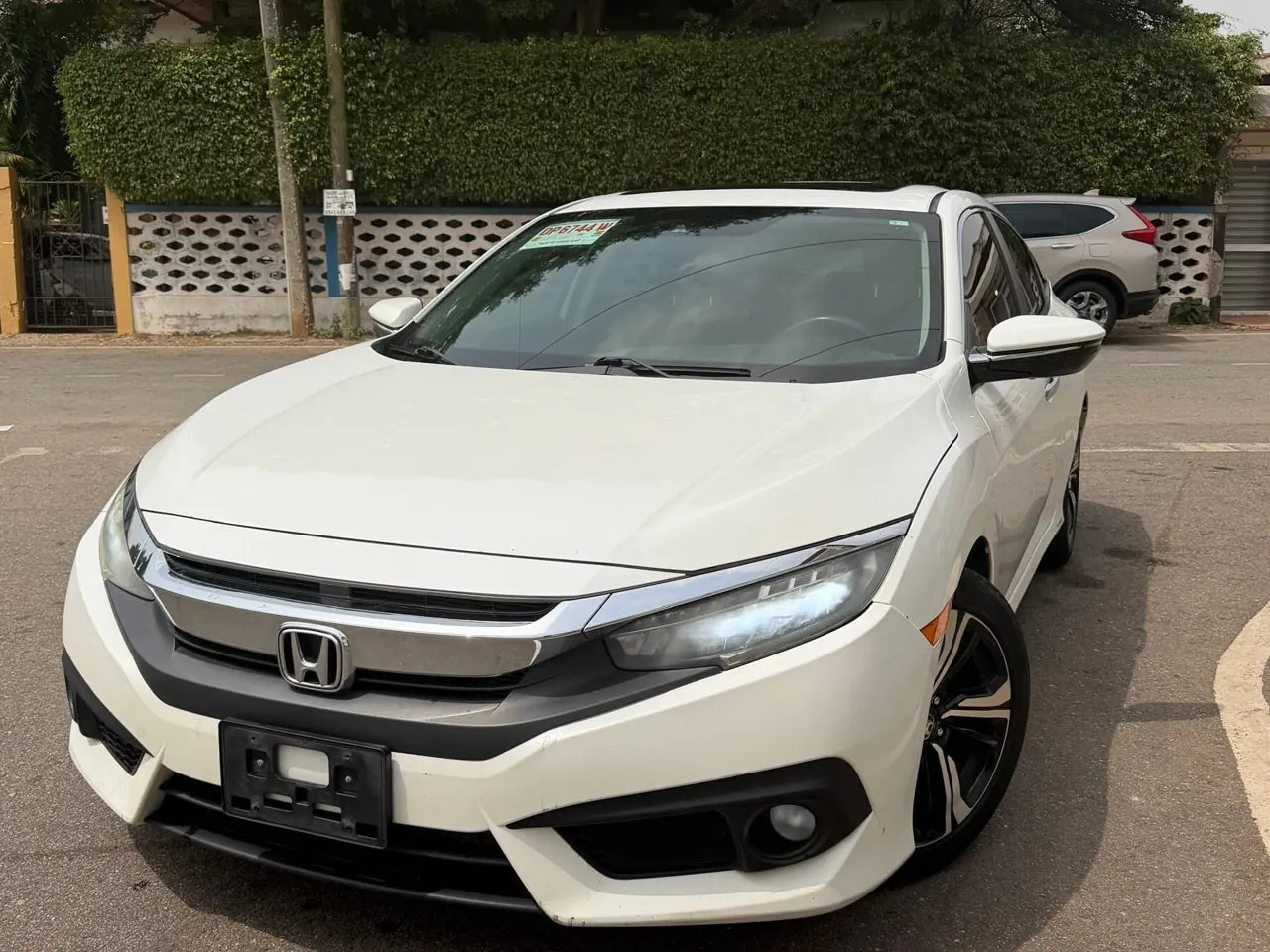 Honda Civic (white), Mprah1 Car Rental