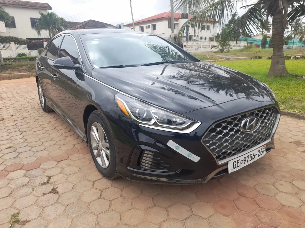 Ovvadrive Car Rental - black Hyundai Sonata